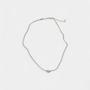 Aussie Opal Chain - White