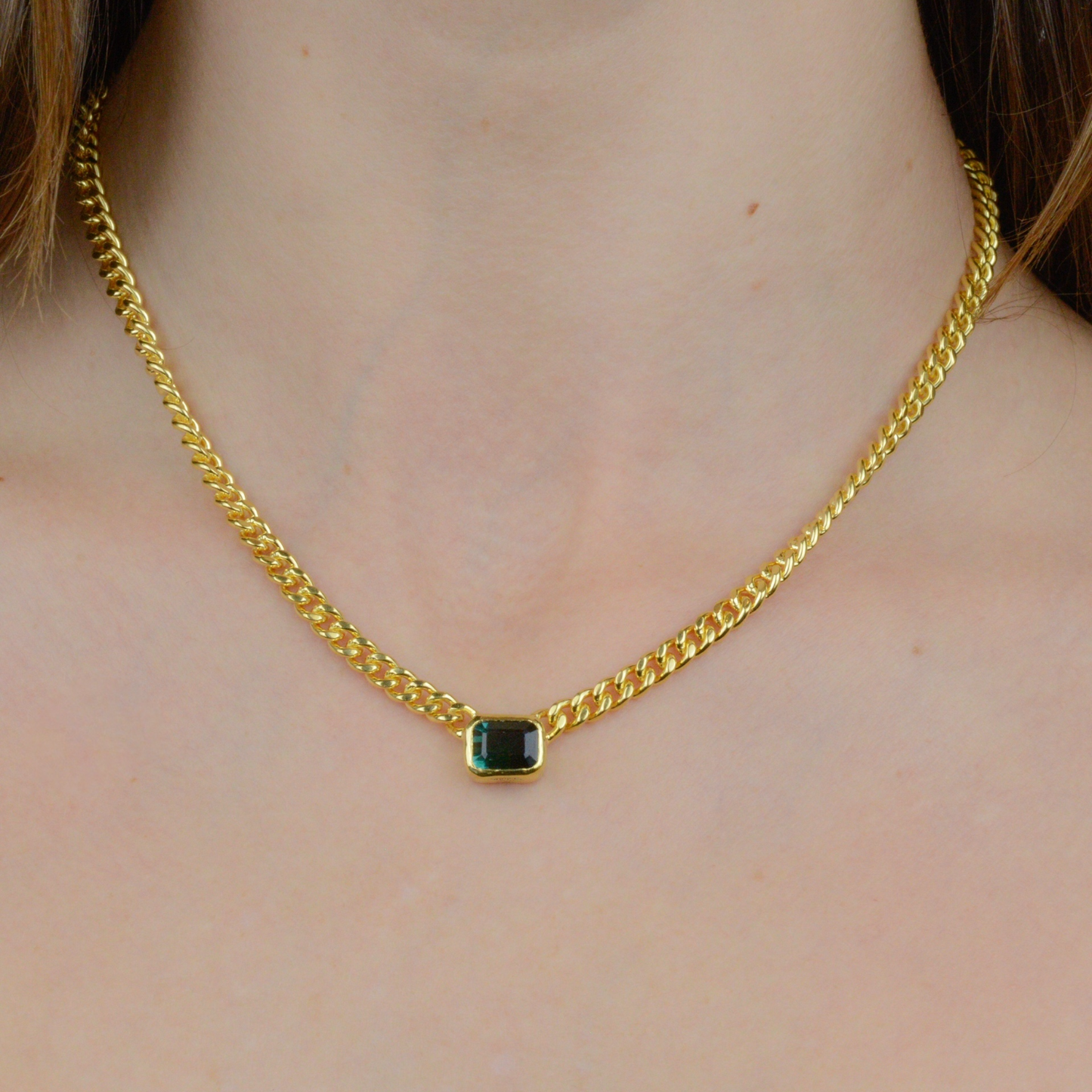 Melon Tourmaline Choker