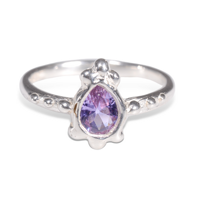 Jewel Droplet Ring