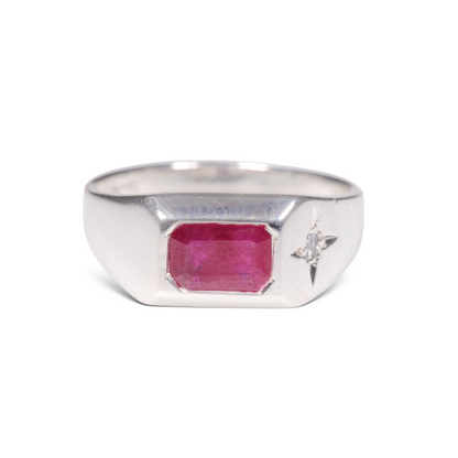 Ruby Signet Ring