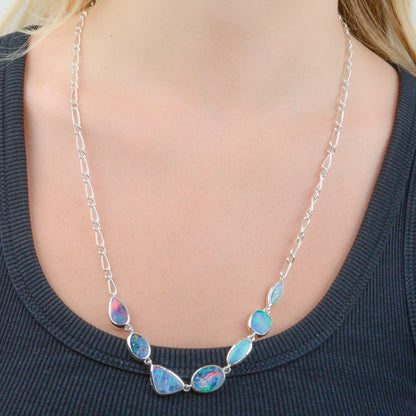 Laced With Opals Necklace