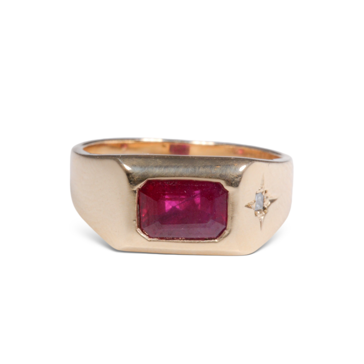 Ruby Signet Ring