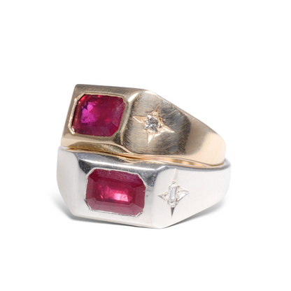 Ruby Signet Ring