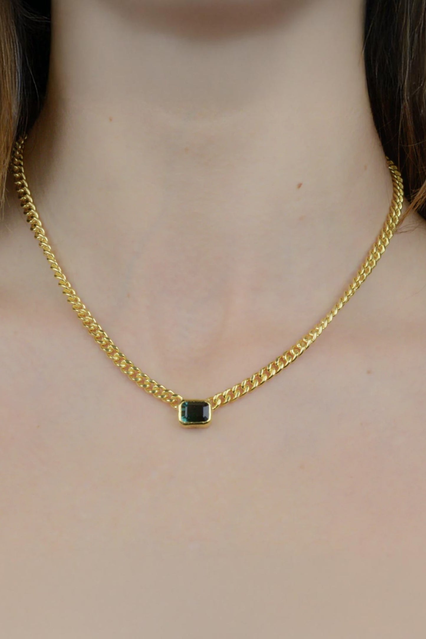 Honeydew Tourmaline Choker