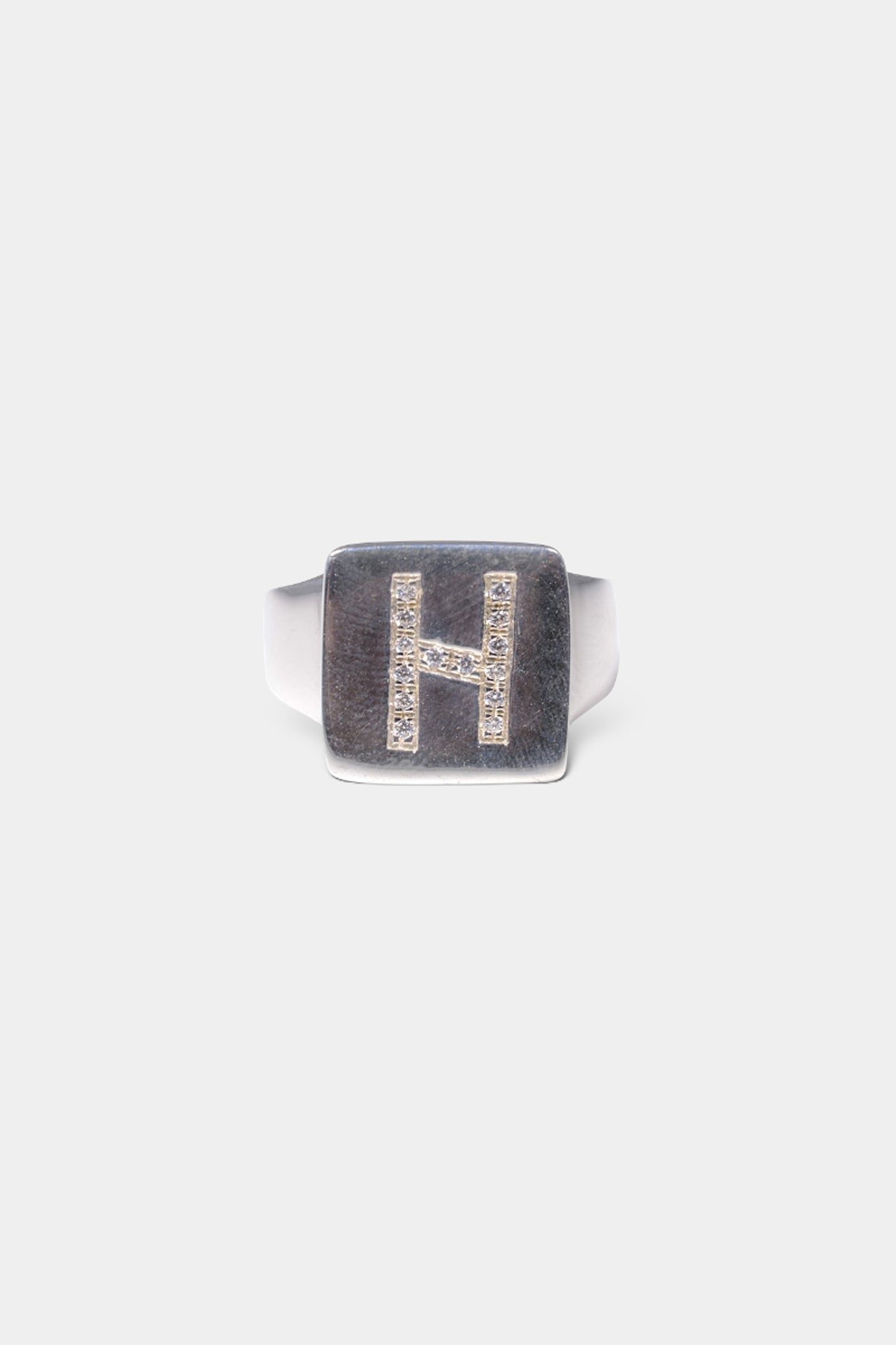 Initial Signet Ring