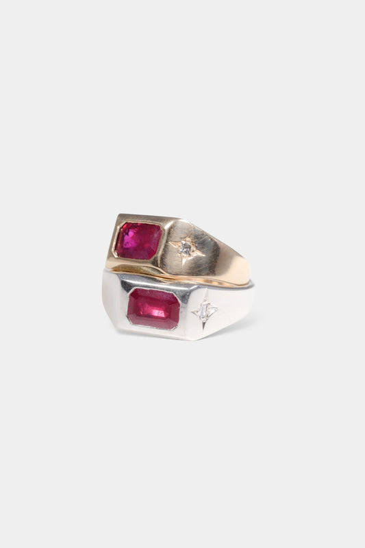 Ruby Signet Ring