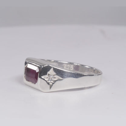 Ruby Signet Ring