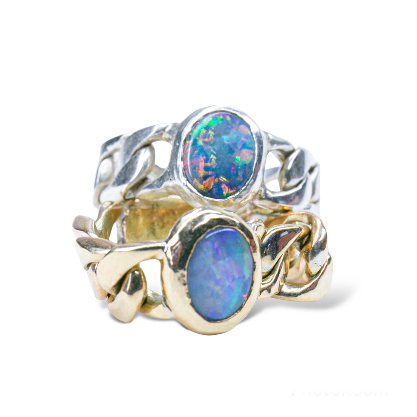 Chained Opal Ring