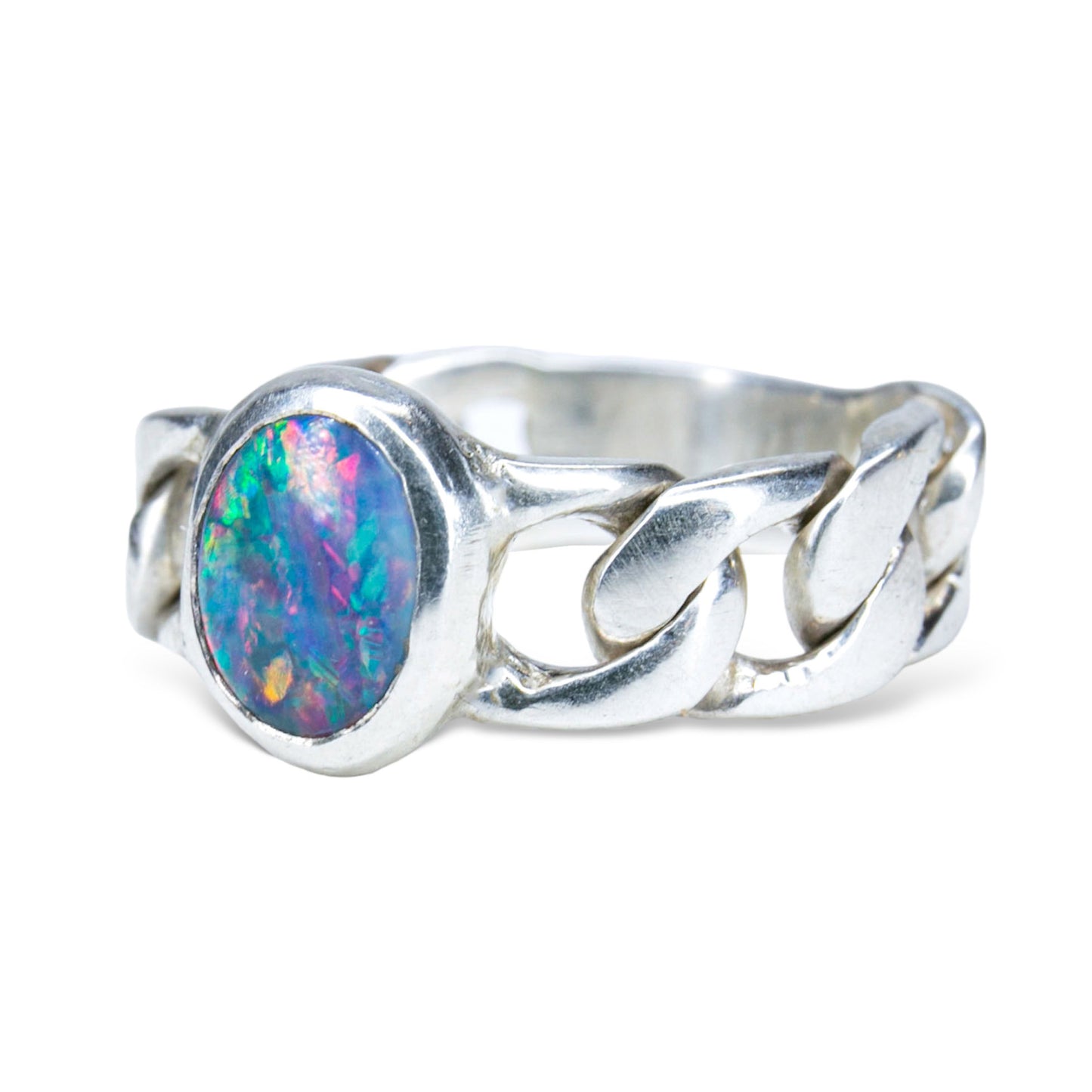 Chained Opal Ring